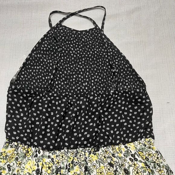 Speechless Floral Tiered Sleeveless Maxi Dress Pockets Small New W/Tags - Picture 5 of 11